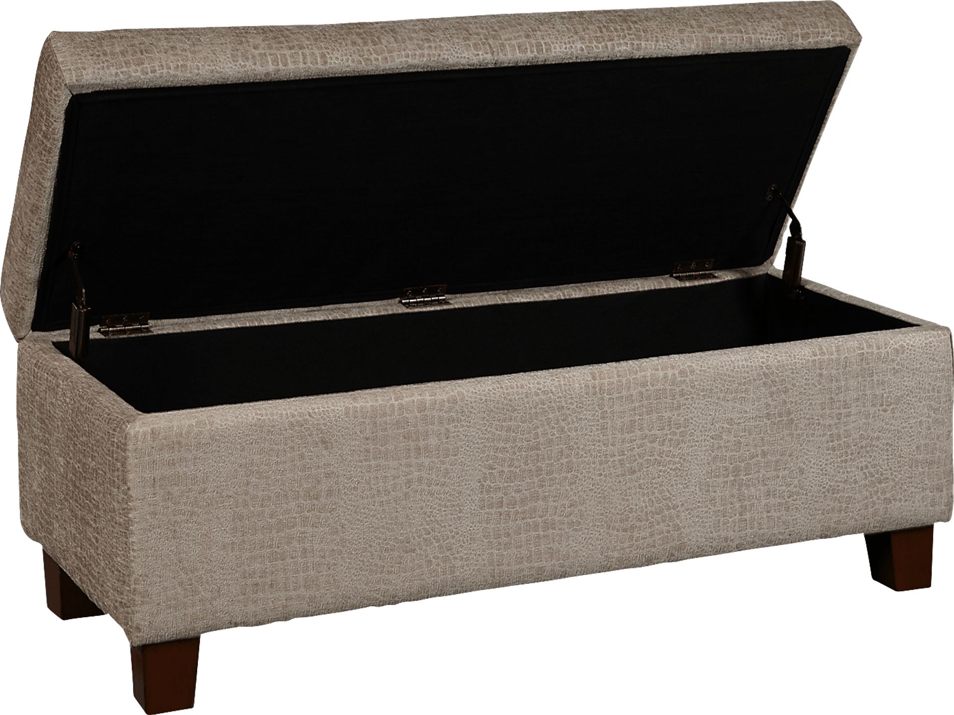Thoburn Taupe Bench - Image 2