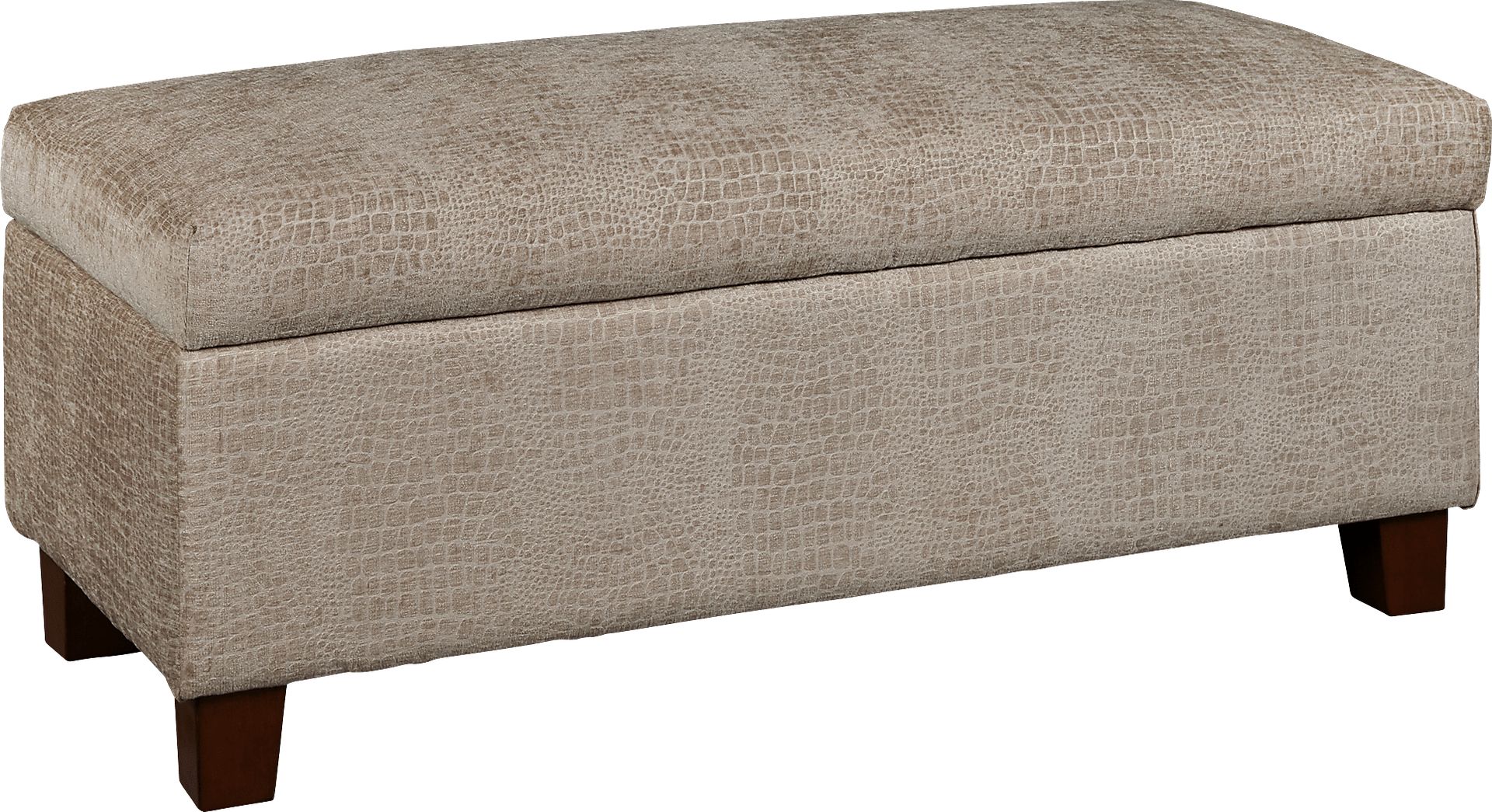 Thoburn Taupe Bench - Image 1