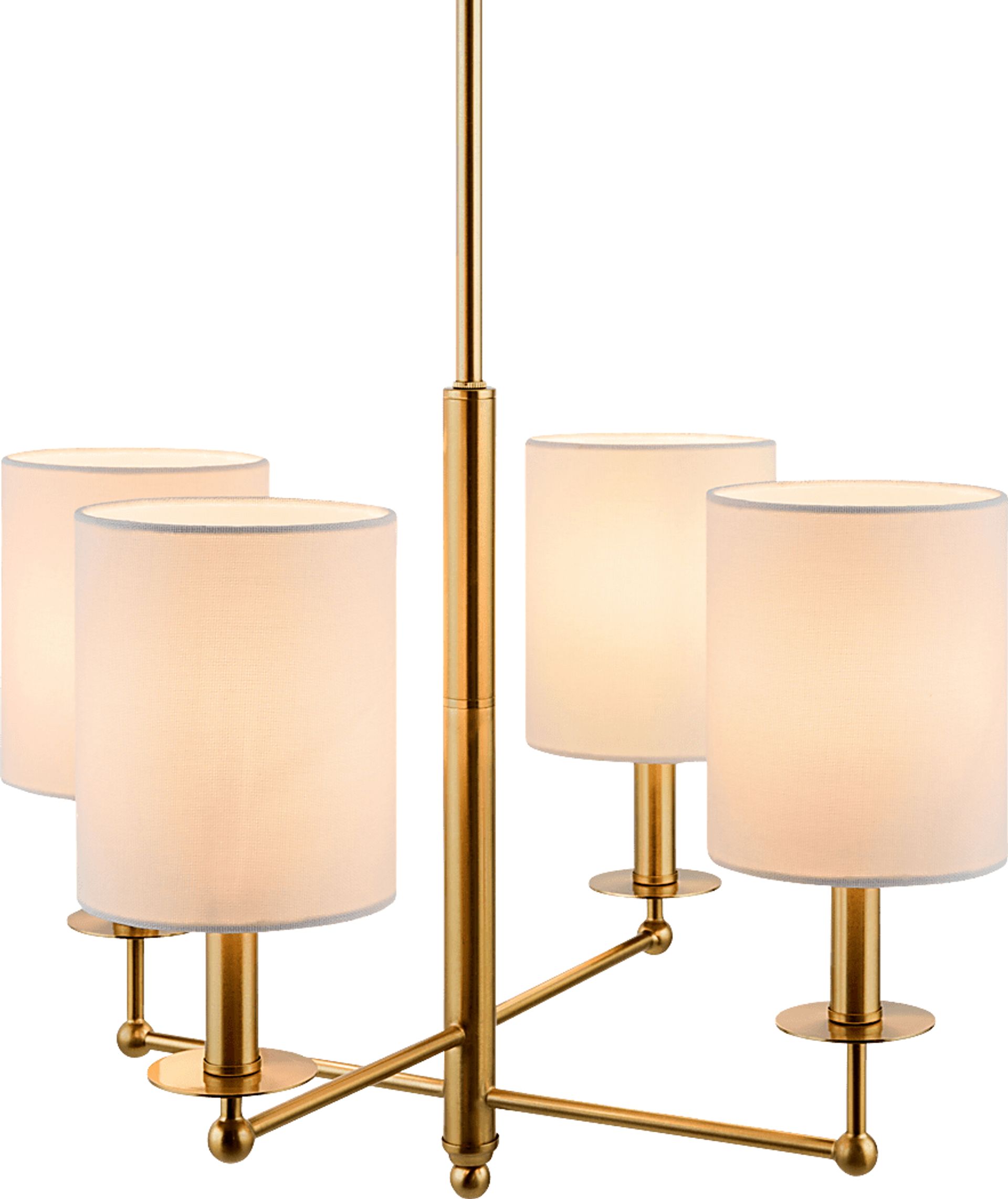 Thompson Valley Brass Chandelier - Image 2