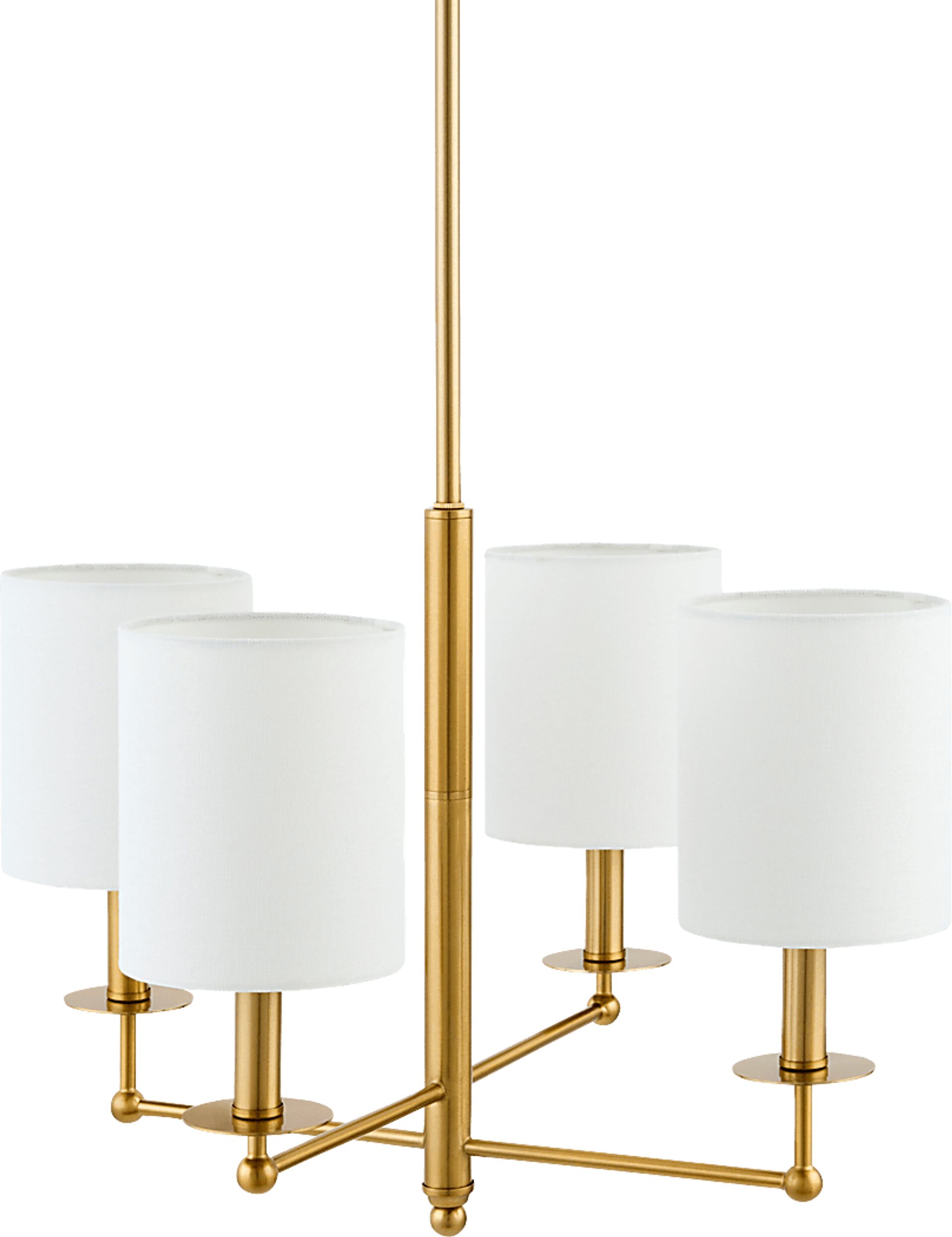 Thompson Valley Brass Chandelier - Image 1