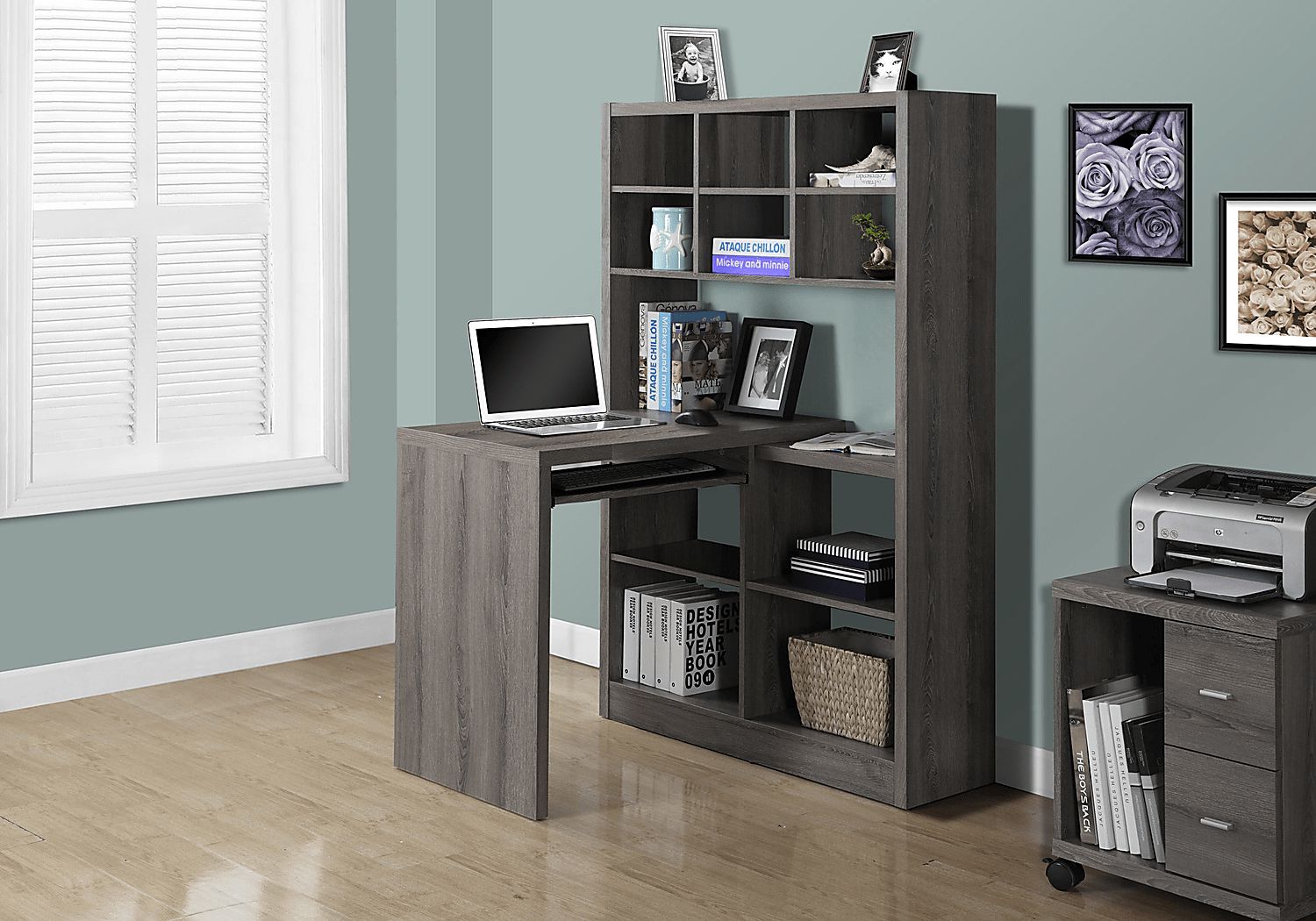Thornhill Taupe Desk - Thumbnail 2