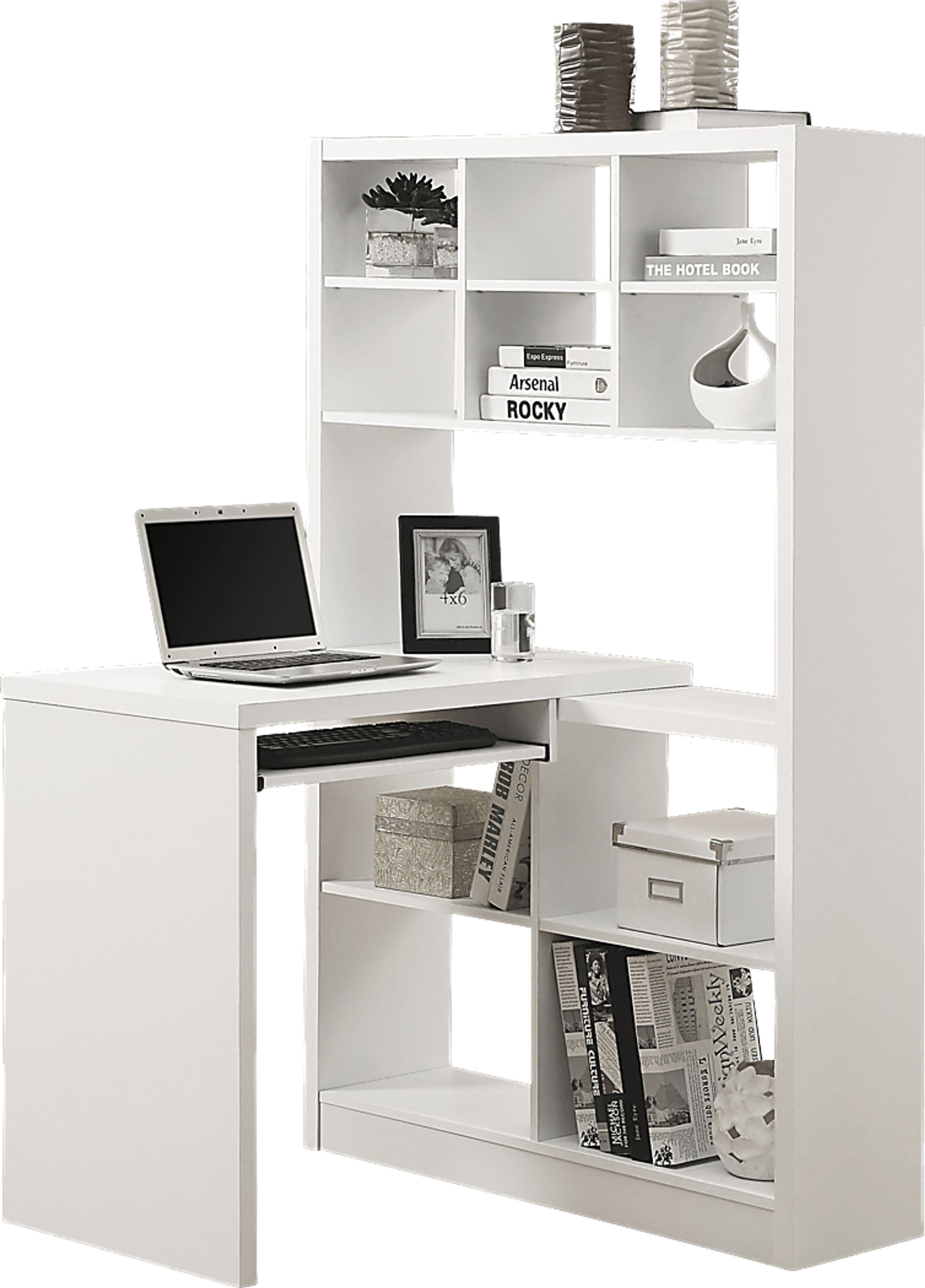 Thornhill White Desk - Image 1