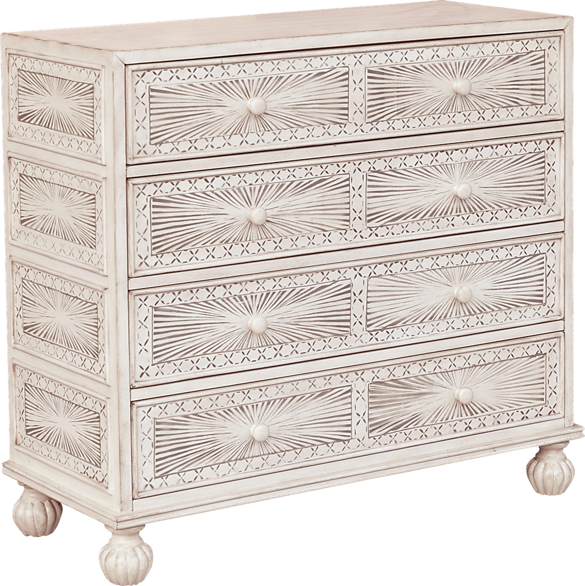 Thornwell White Accent Cabinet - Image 1