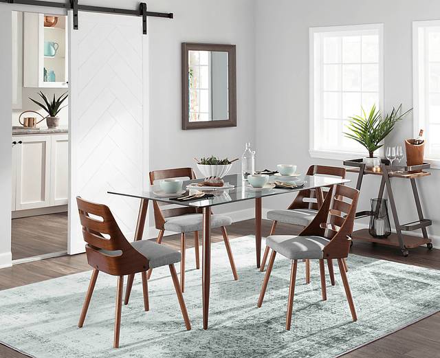 Thornwood Gray Dining Chair, Set of 2 - Thumbnail - Image 2