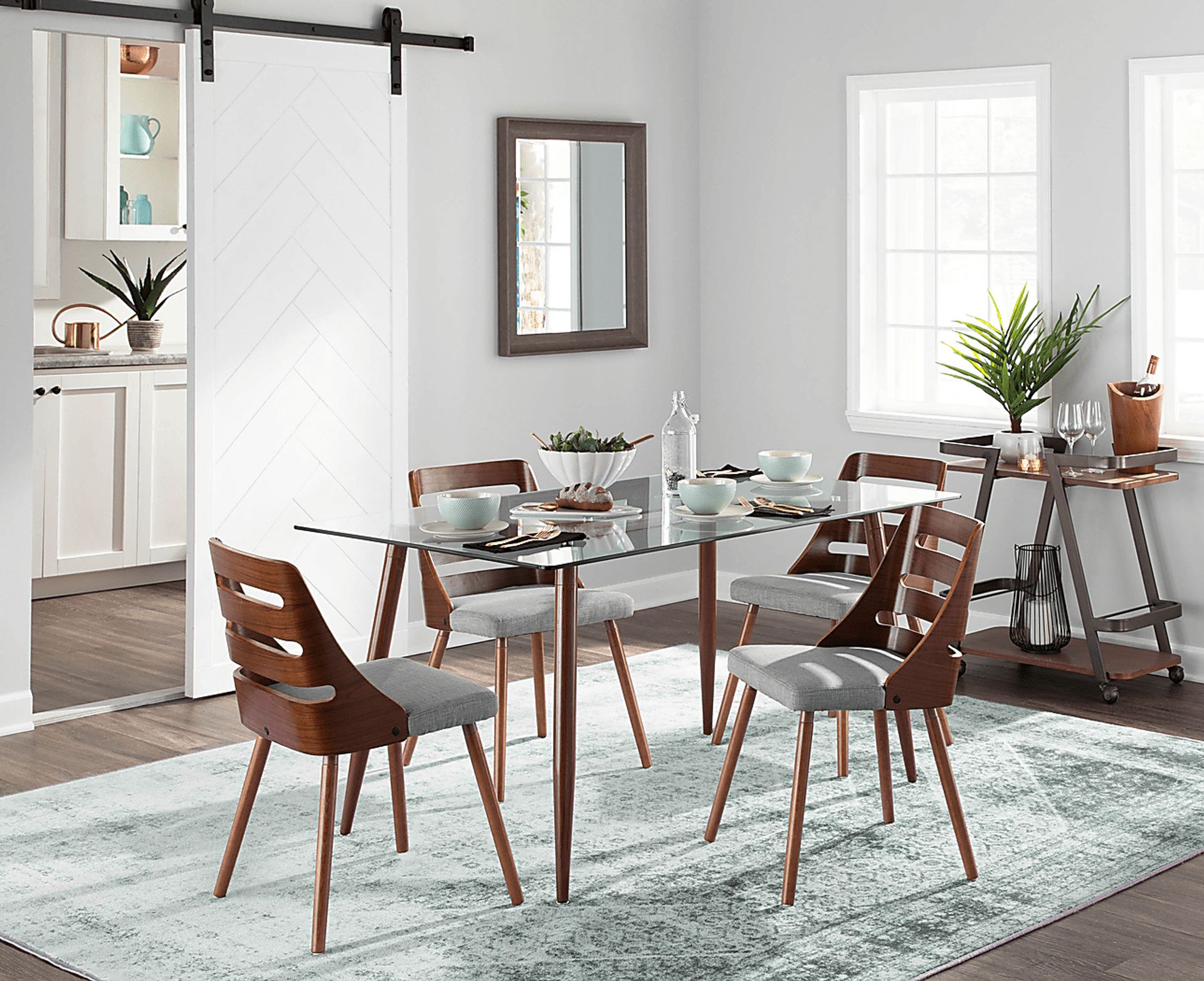 Thornwood Gray Dining Chair, Set of 2 - Image 2