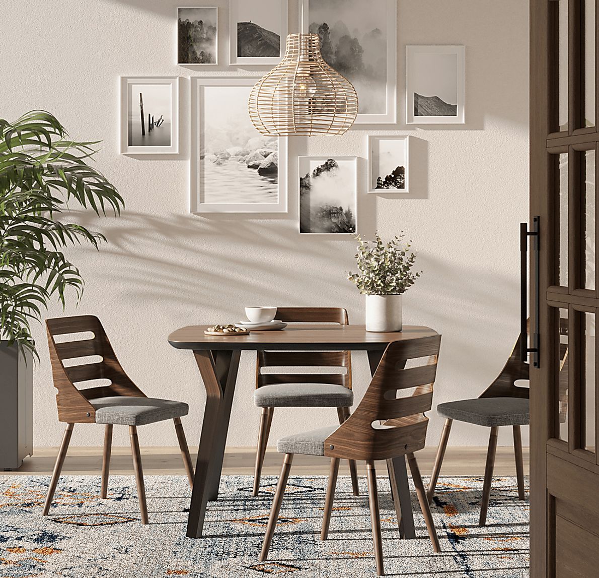 Thornwood Gray Dining Chair, Set of 2