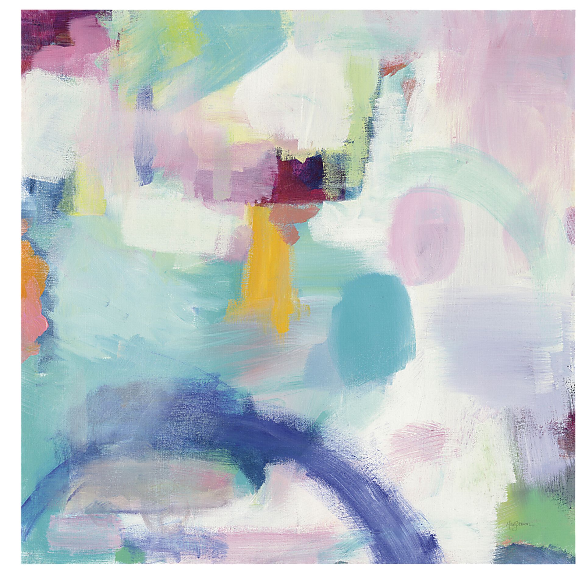 Thoughts of Passion Pink Artwork - Image 1