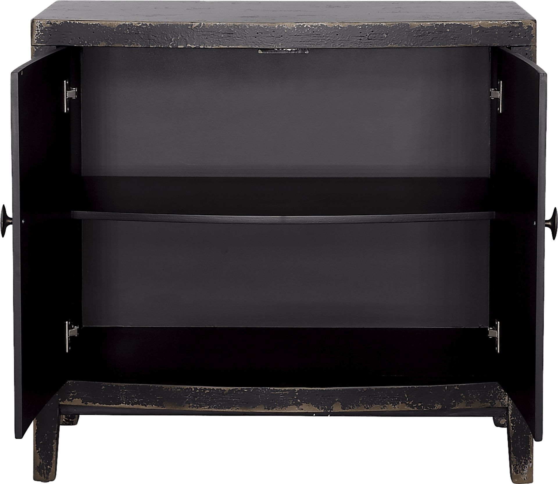 Thrall Black Accent Cabinet - Image 5