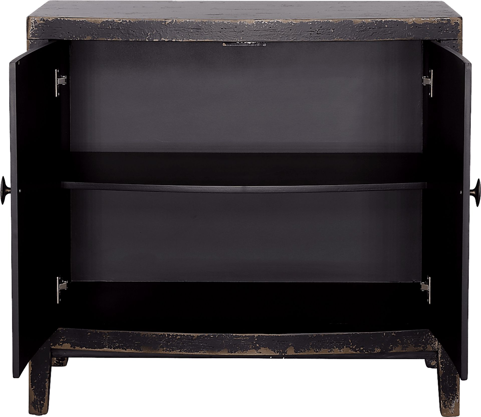 Thrall Black Accent Cabinet - Image 5