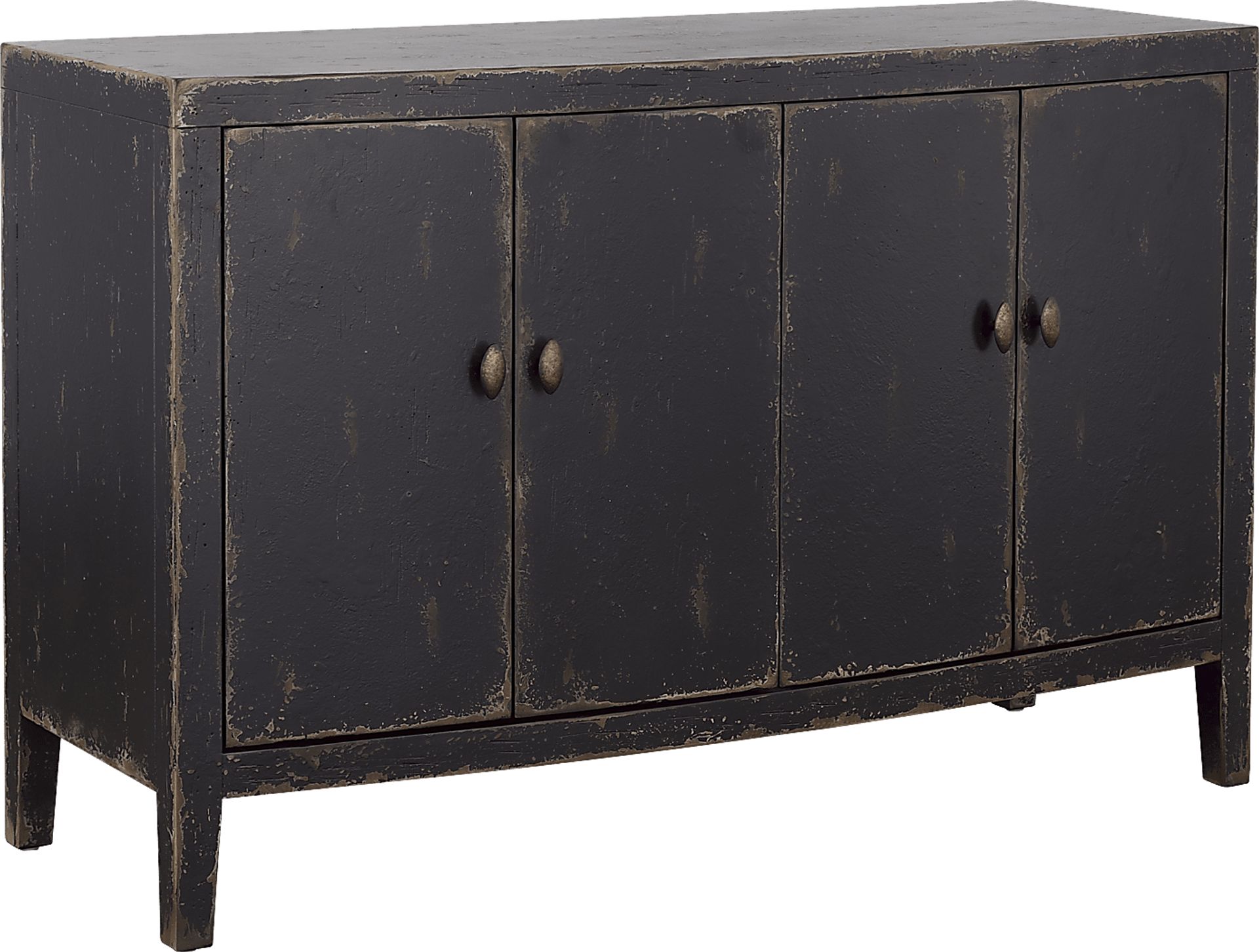 Thrall I Black Credenza - Image 1