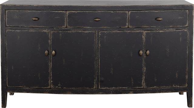 Thrall II Black Credenza - Thumbnail - Image 3