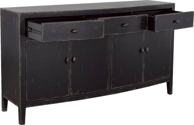 Thrall II Black Credenza - Thumbnail - Image 4