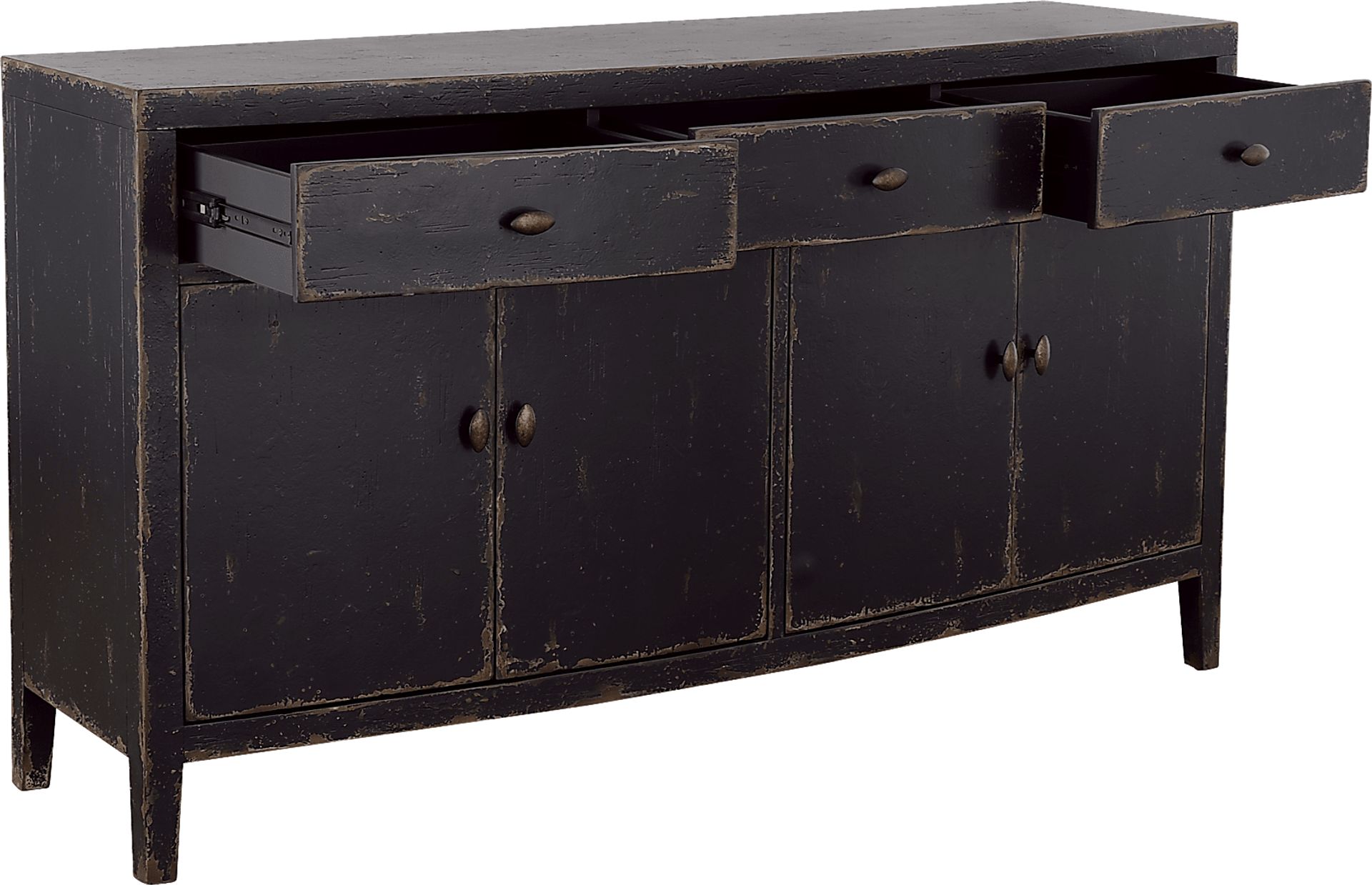 Thrall II Black Credenza - Image 4
