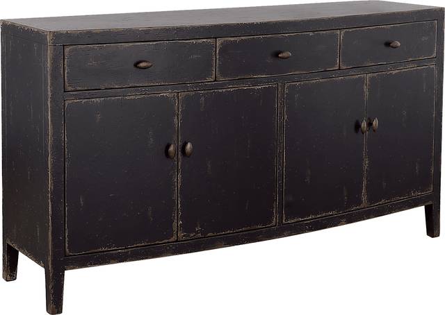 Thrall II Black Credenza - Thumbnail - Image 1