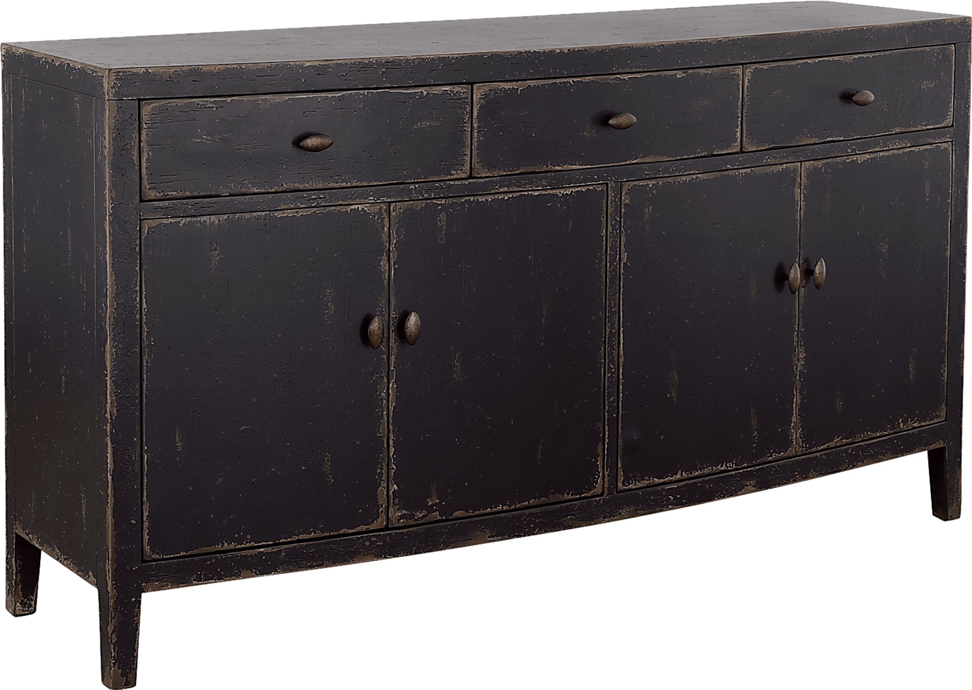 Thrall II Black Credenza - Image 1