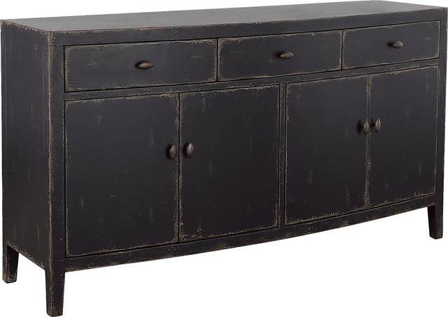 Thrall II Black Credenza - Thumbnail - Image 1