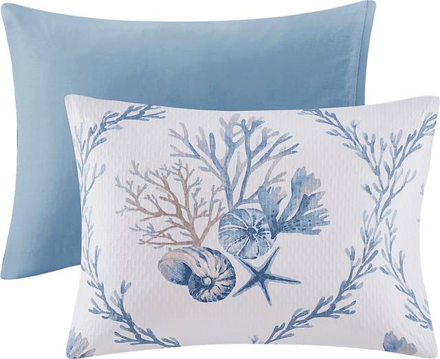 Threeawn Blue 6 Pc King Comforter Set - Thumbnail - Image 3