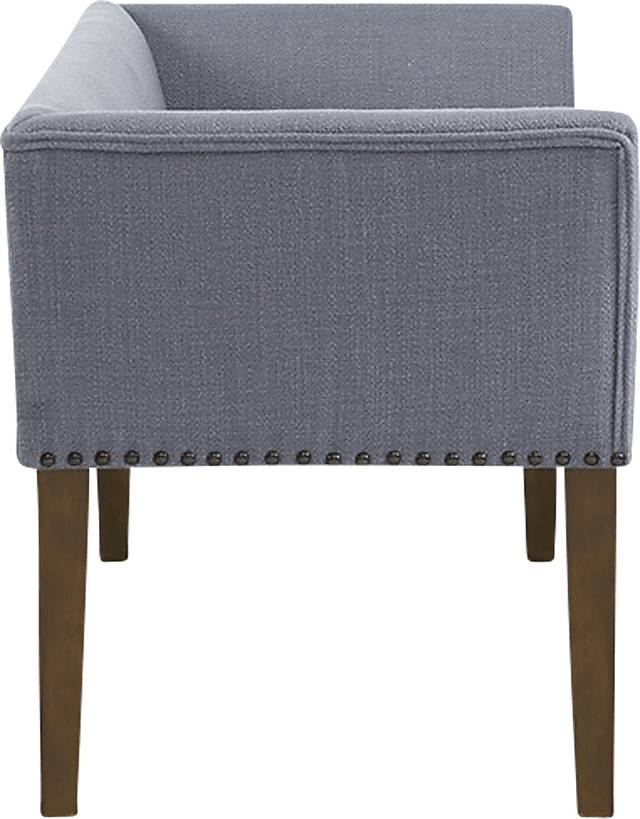 Threepine Blue Accent Bench - Thumbnail - Image 4
