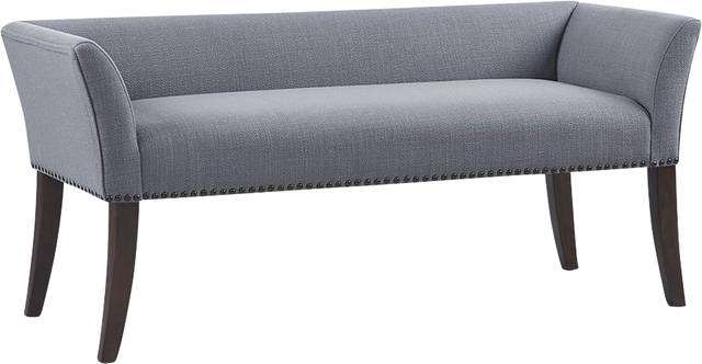 Threepine Blue Accent Bench - Thumbnail - Image 1