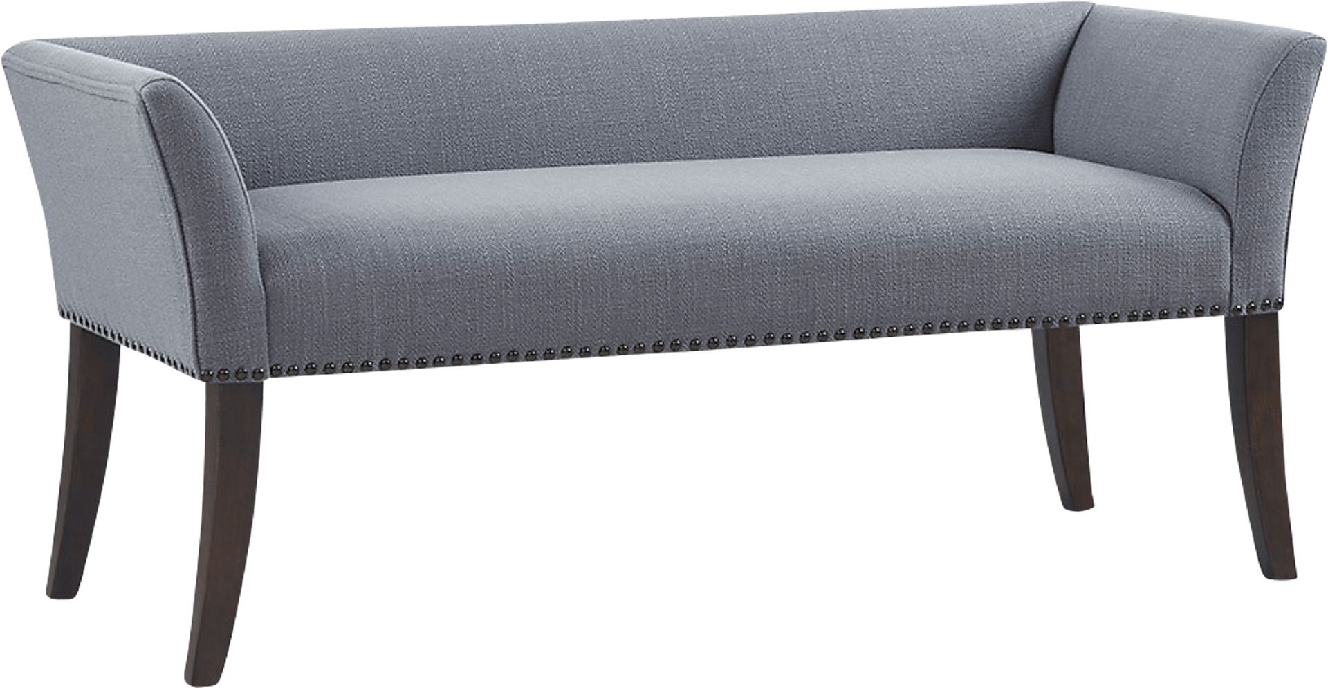 Threepine Blue Accent Bench - Image 1