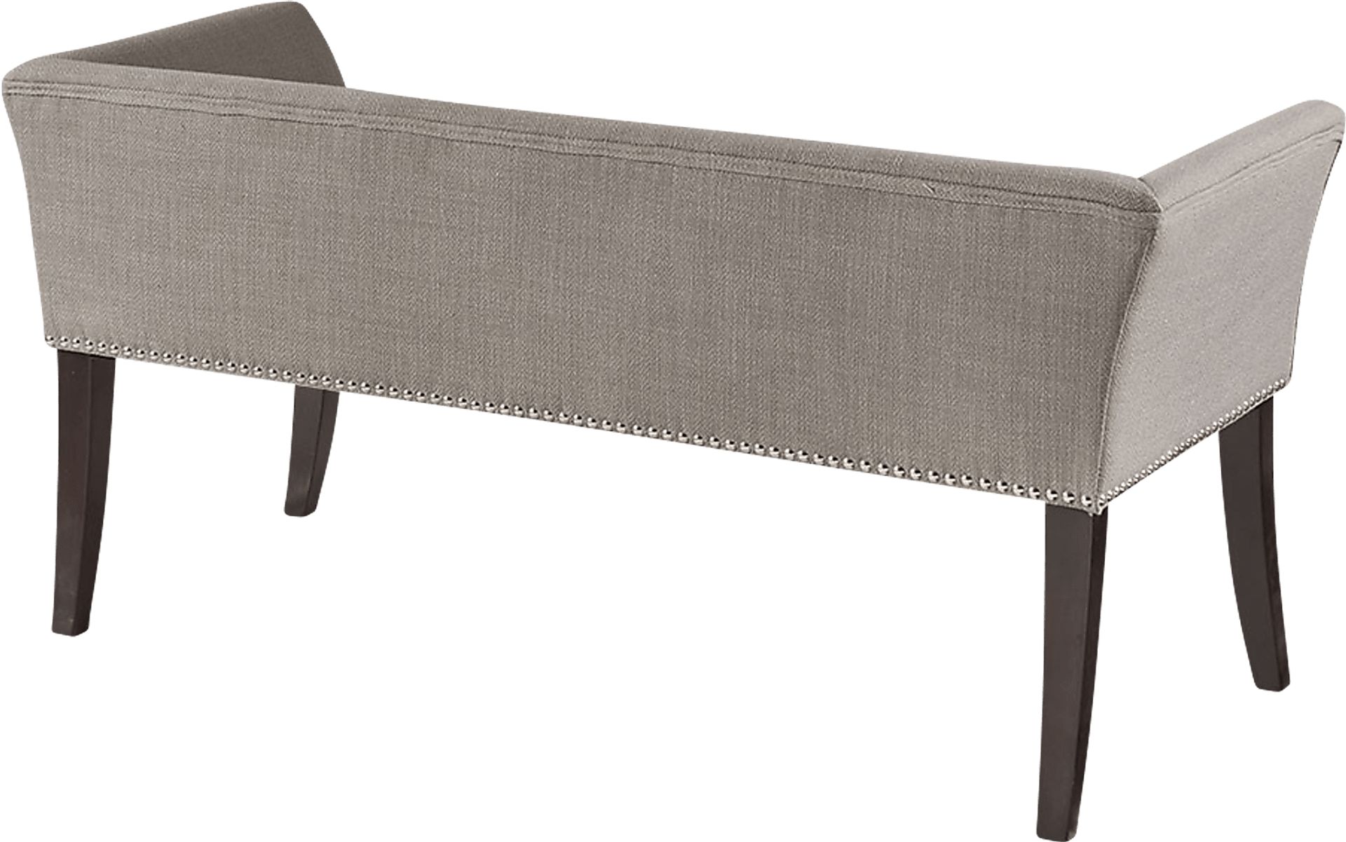 Threepine Gray Accent Bench - Image 3