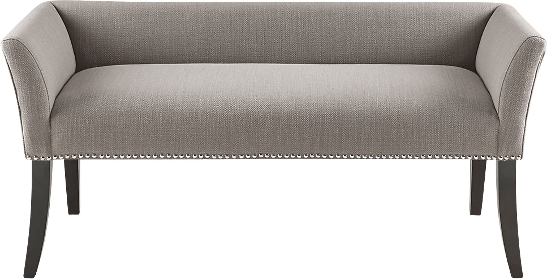 Threepine Gray Accent Bench - Image 6