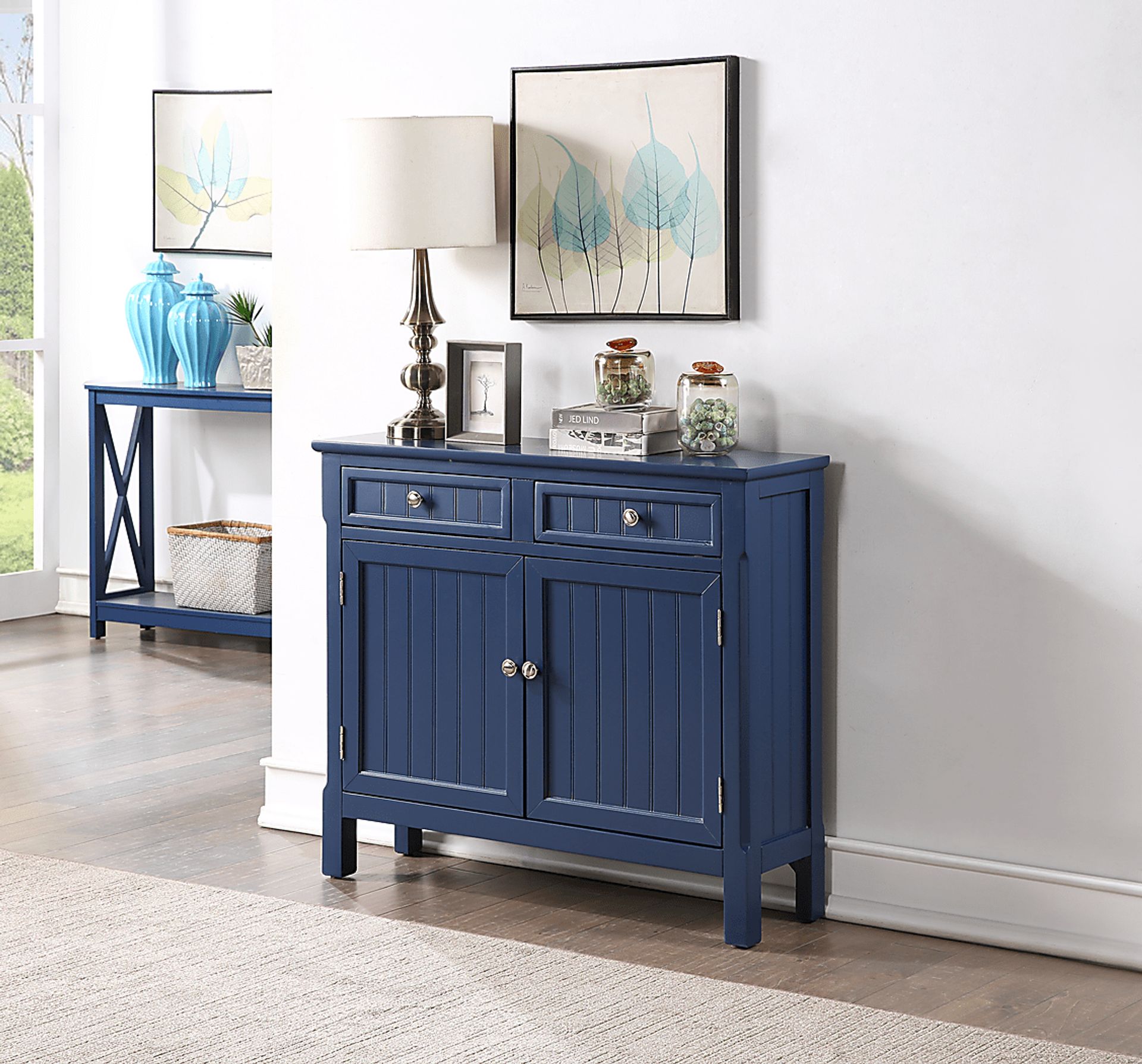 Thronvine Blue Accent Cabinet - Image 6