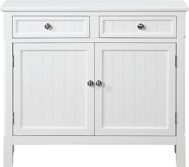 Thronvine White Accent Cabinet - Thumbnail - Image 2