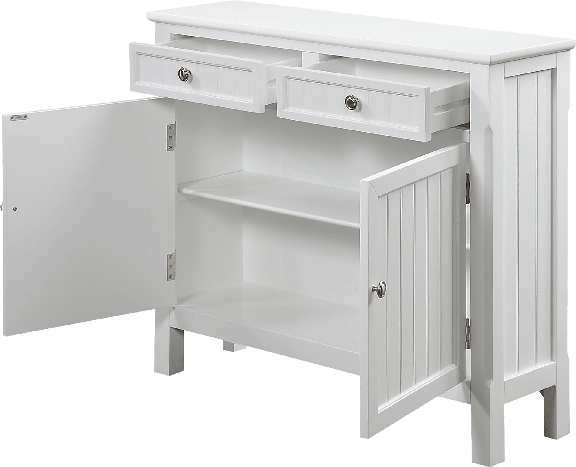 Thronvine White Accent Cabinet - Image 3