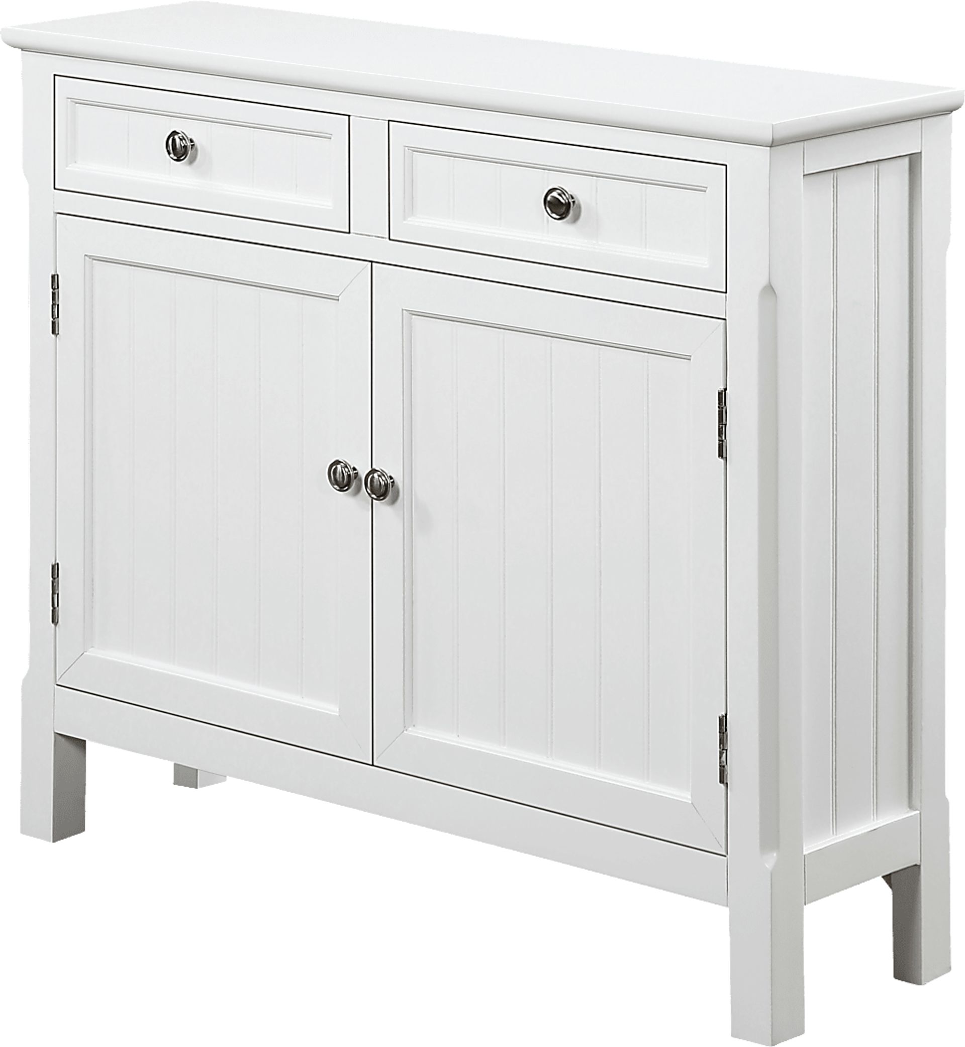 Thronvine White Accent Cabinet - Image 1