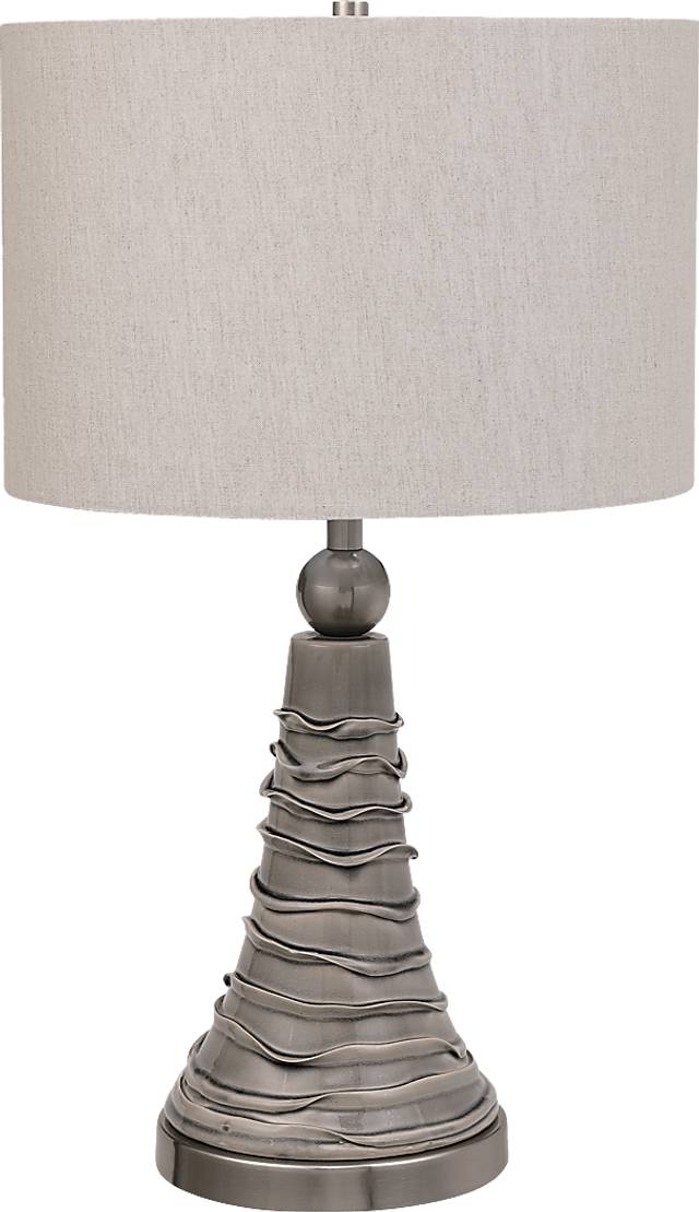 Throop Park Gray Lamp - Thumbnail - Image 1
