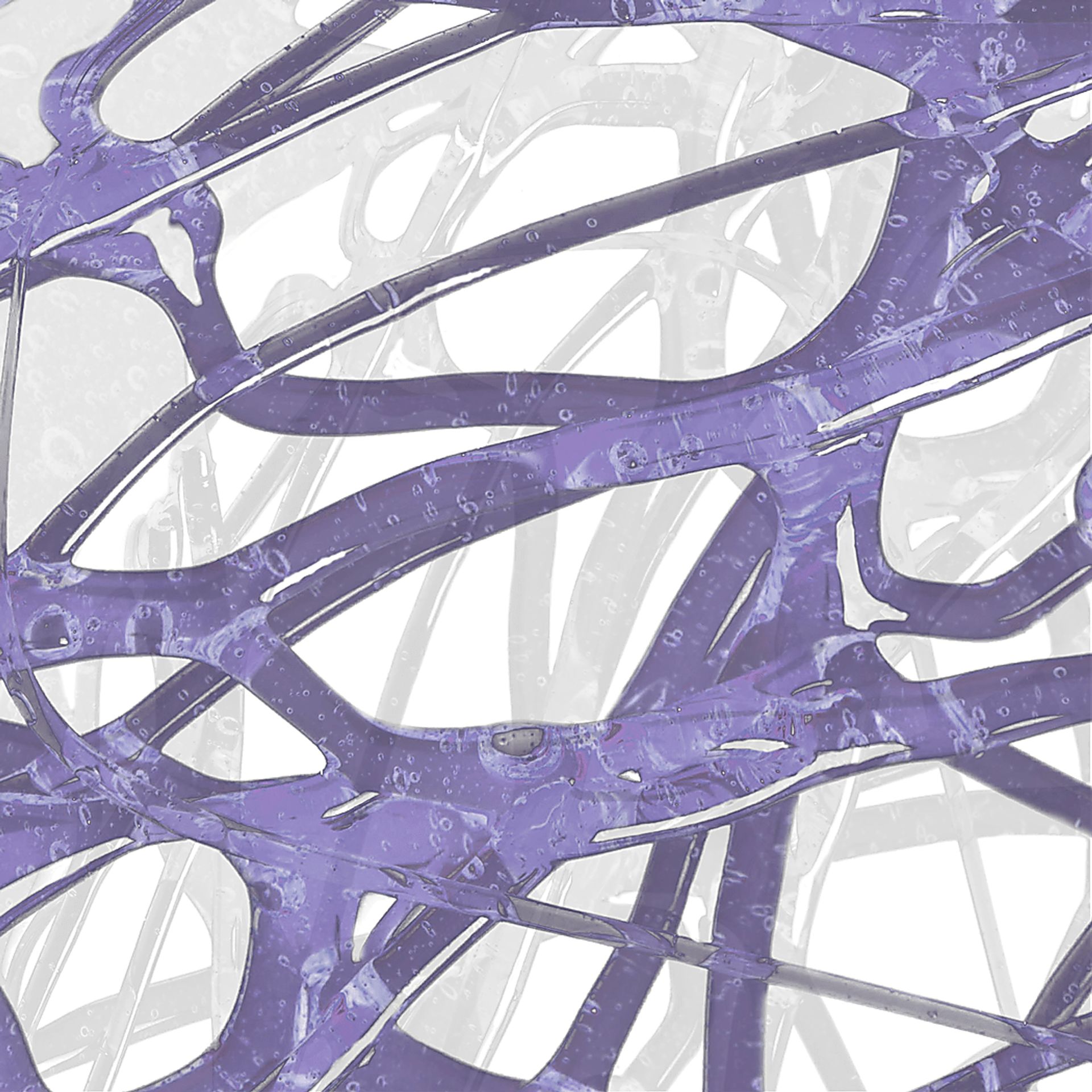 Through the Gaps III Purple Artwork - Image 1
