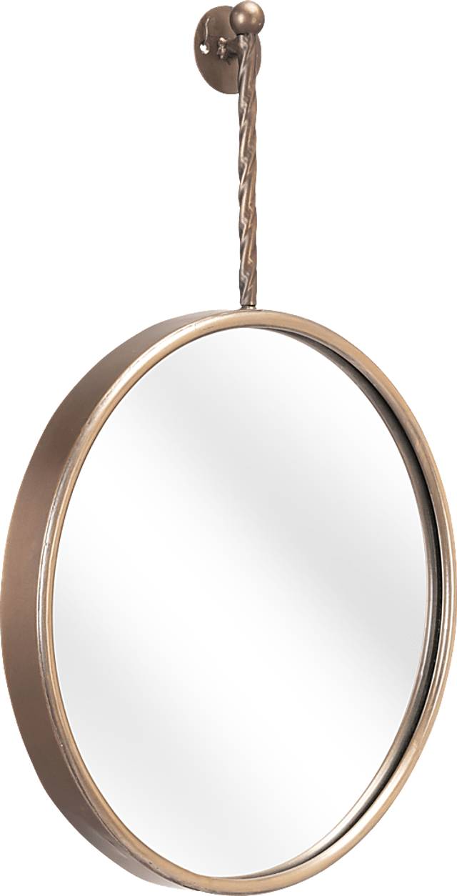 Throwney Gold Mirror - Thumbnail - Image 2