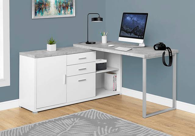 Thurman White Desk - Thumbnail - Image 2