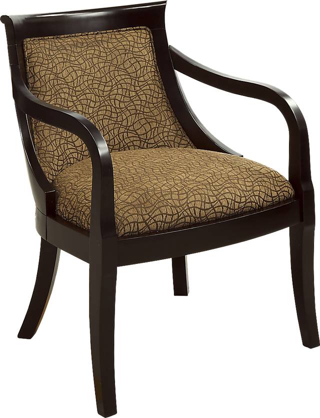 Thurow Brown Accent Chair - Thumbnail - Image 1