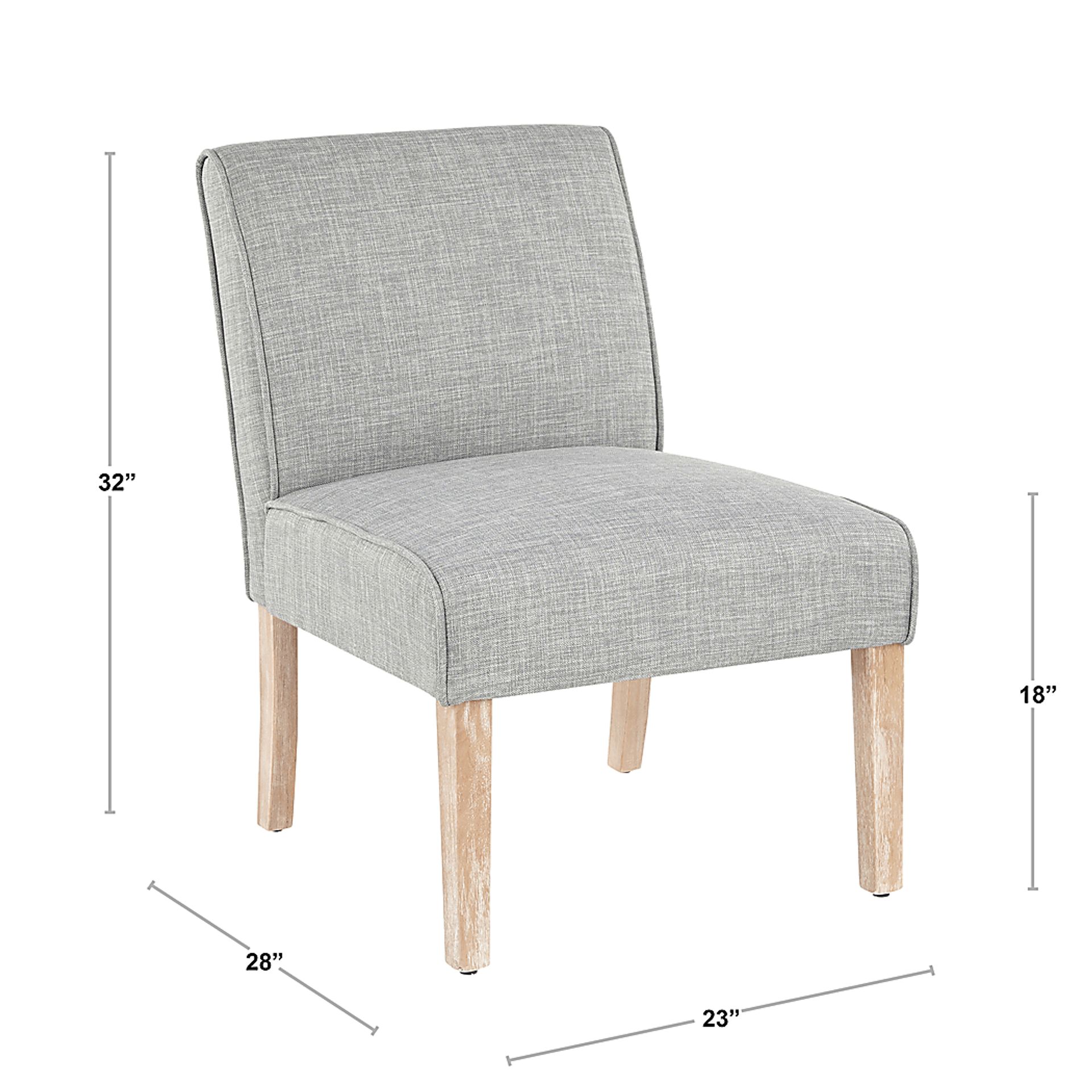 Tibwin Gray Accent Chair - Image 3