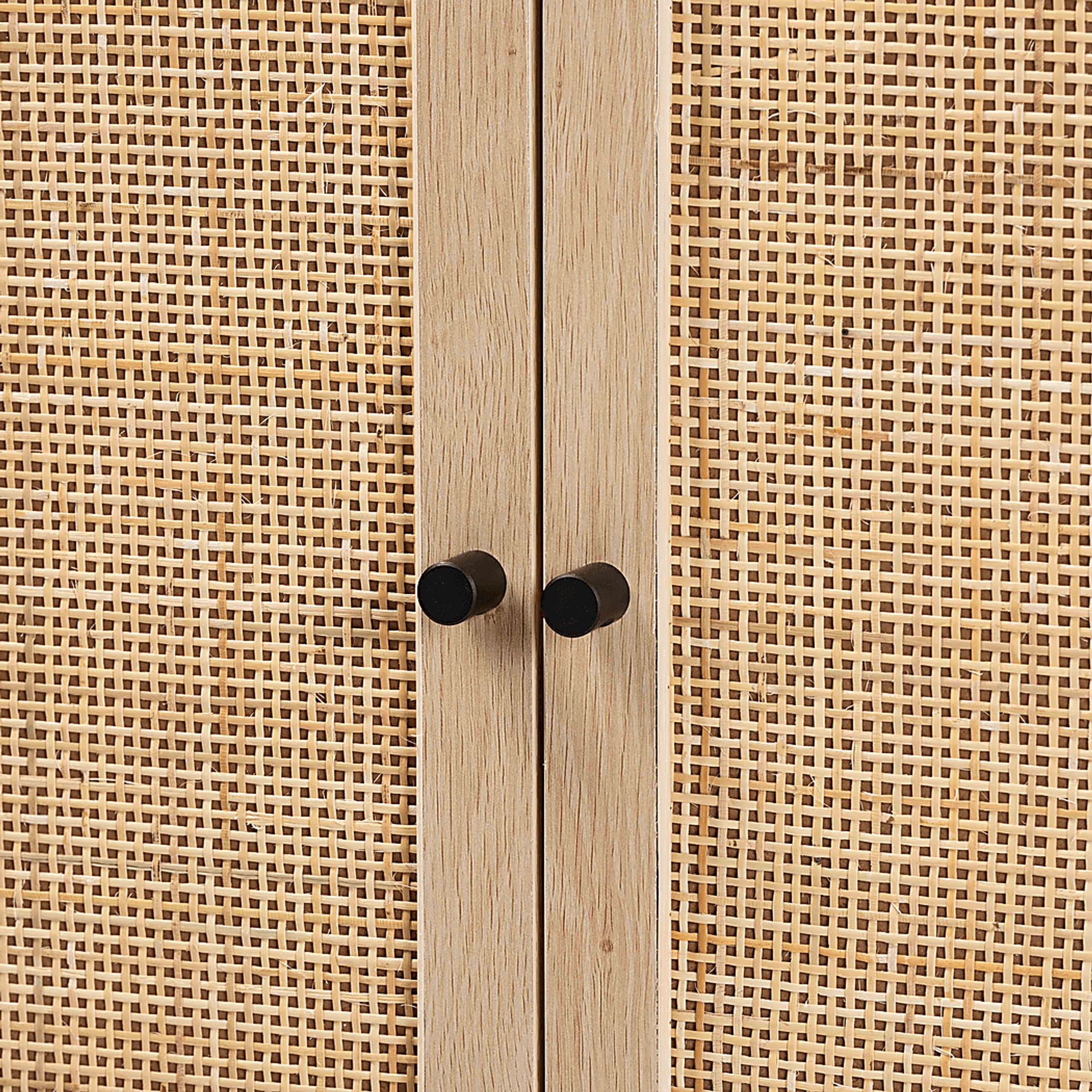 Tiche Light Brown Accent Cabinet - Image 6