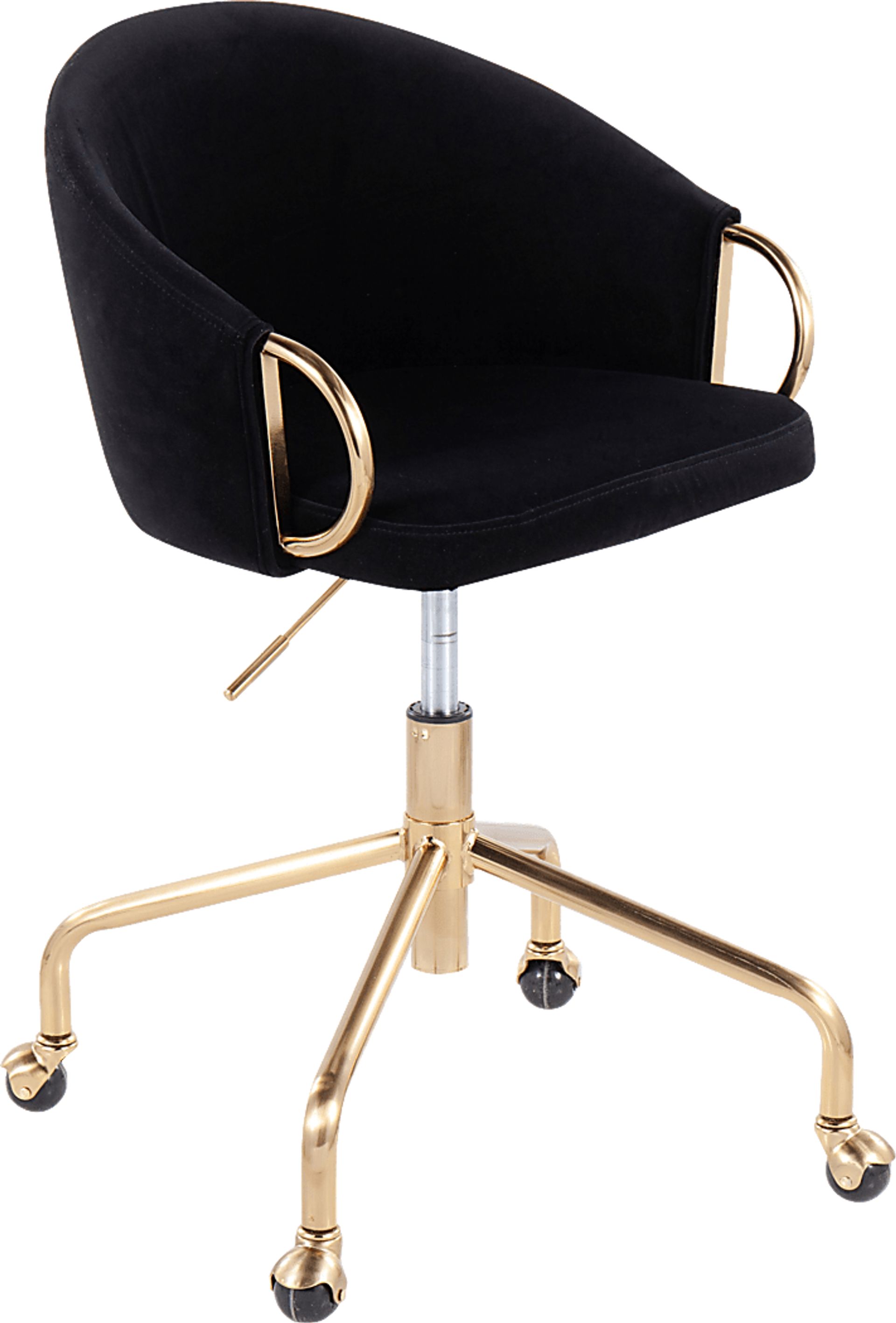 Tichester Black Office Chair - Image 1