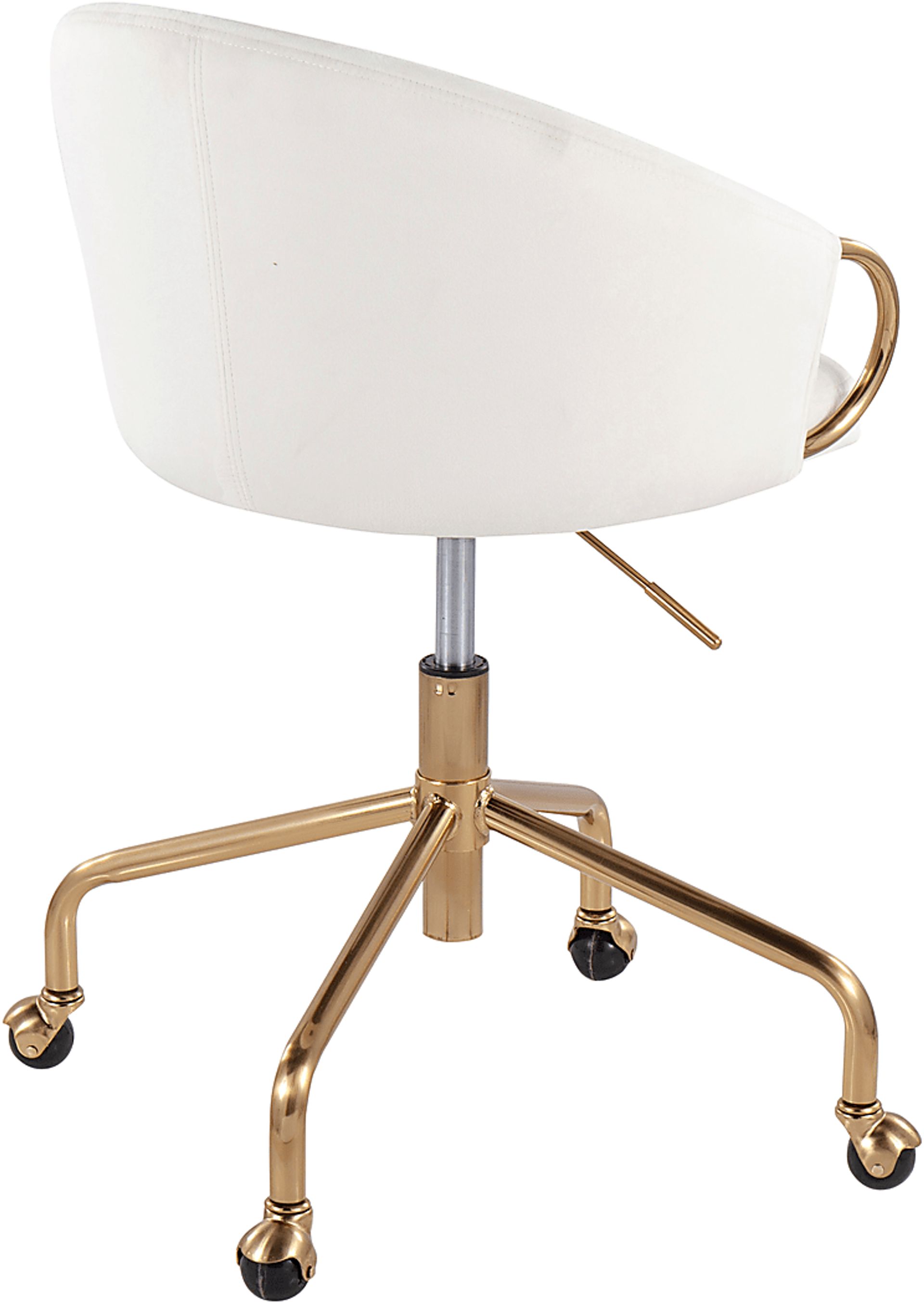 Tichester Cream Office Chair - Image 3