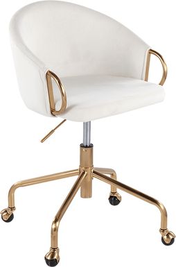 Tichester Cream Office Chair