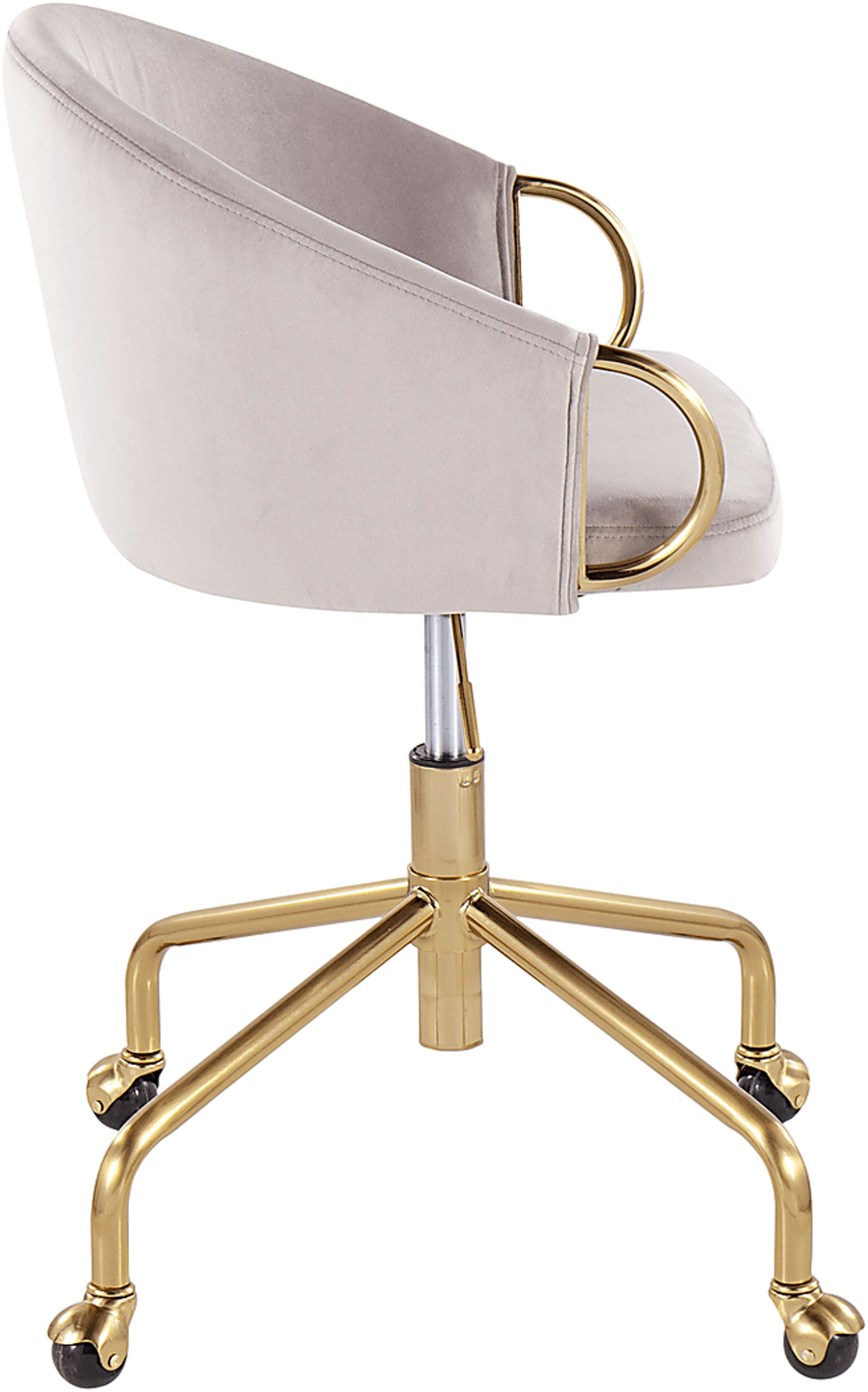 Tichester Silver Office Chair - Image 2