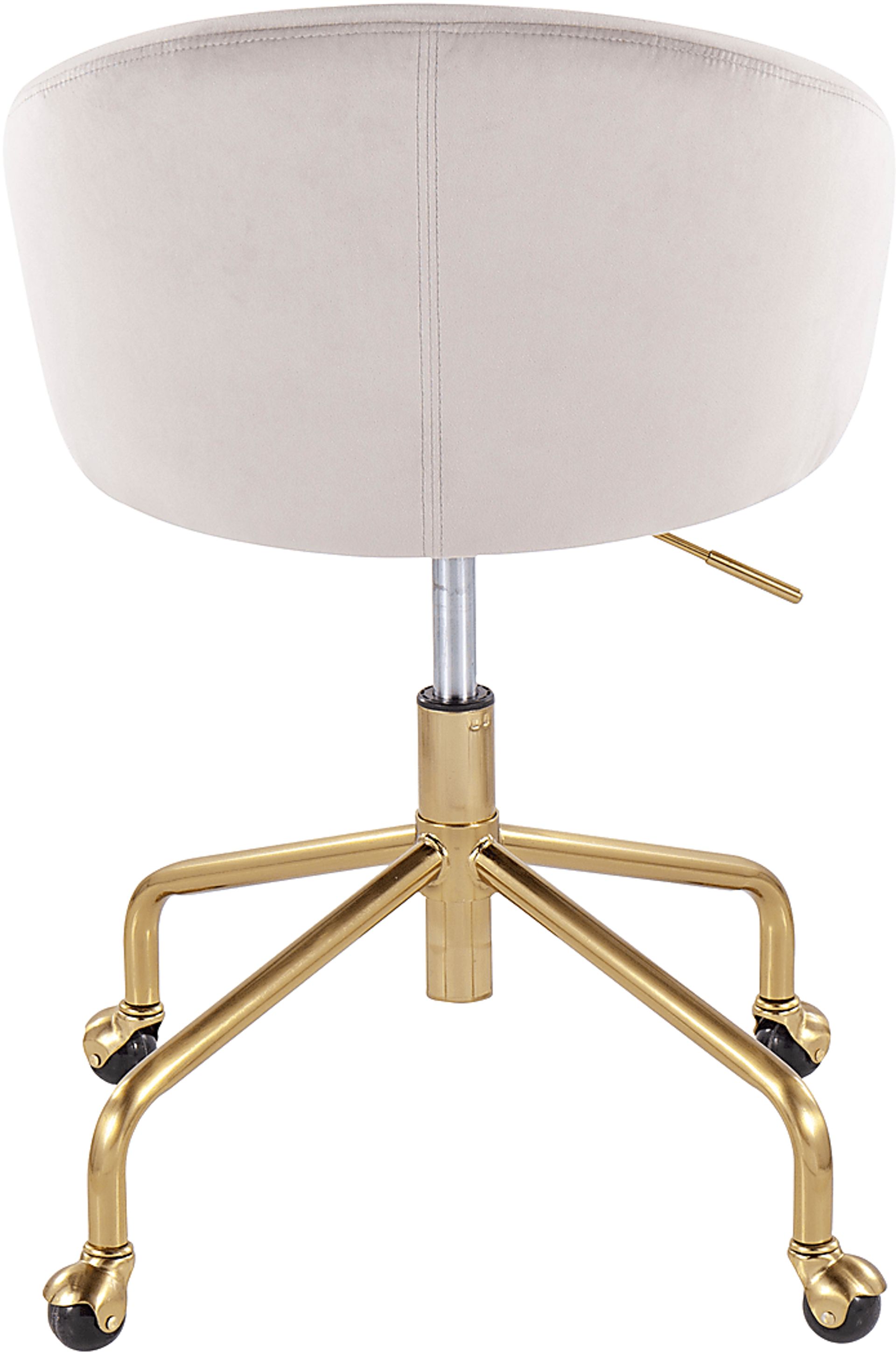 Tichester Silver Office Chair - Image 4