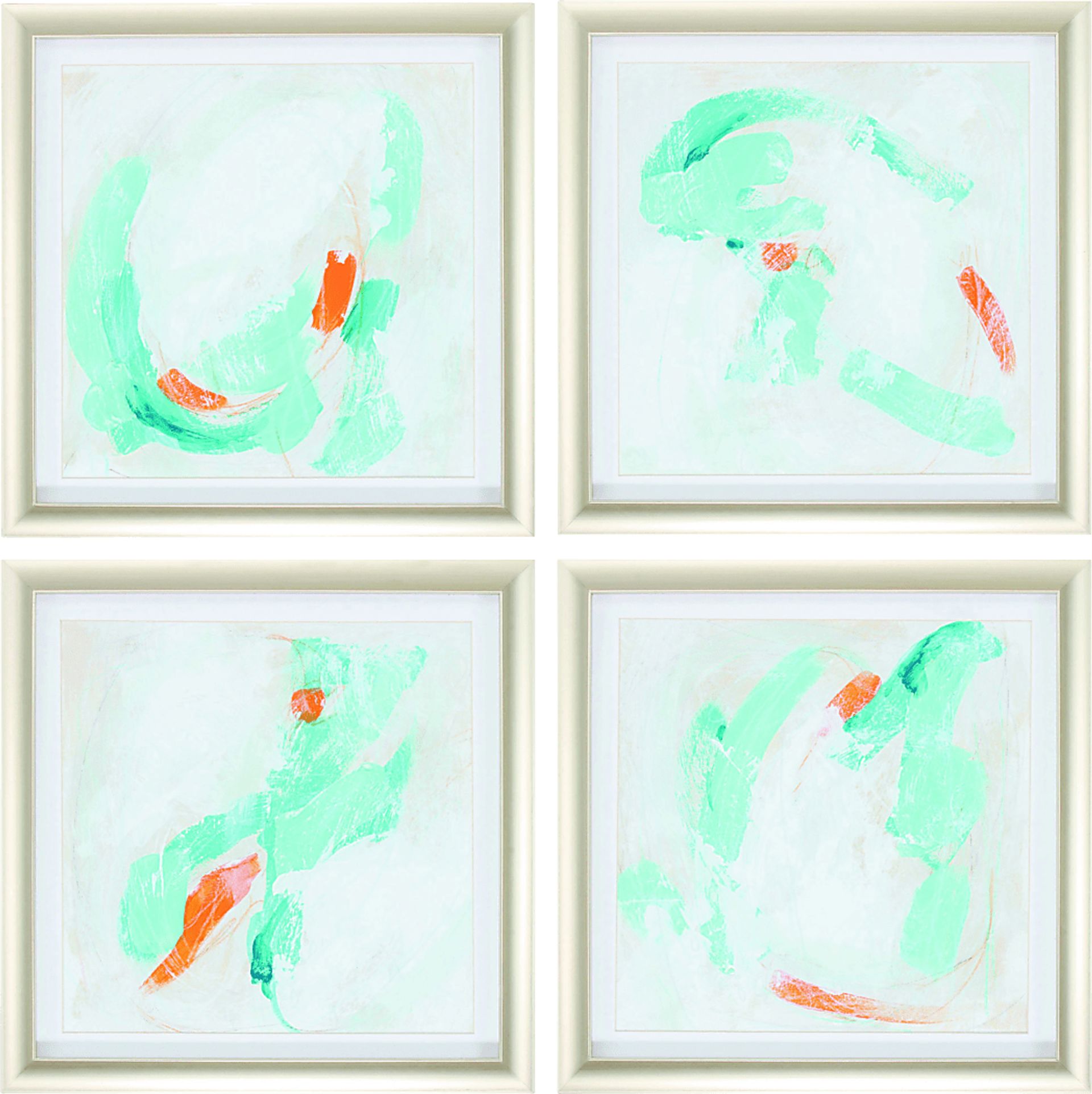 Tidal Current Set of 4 Artwork - Image 1