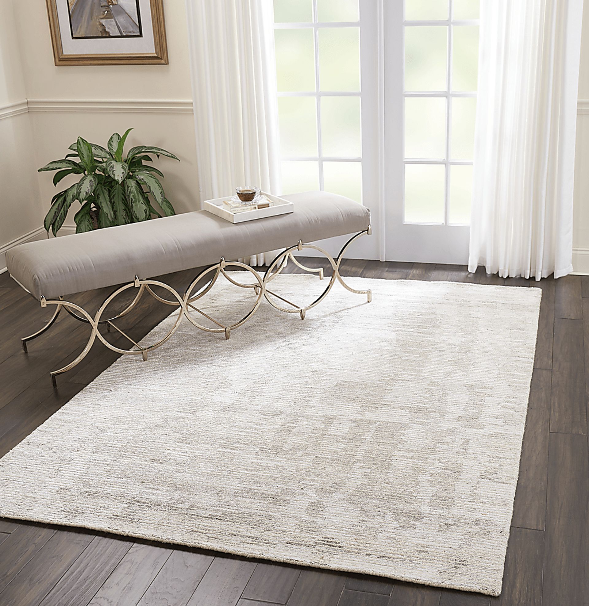 Tideform Gray 5'6 x 7'5 Rug - Image 2