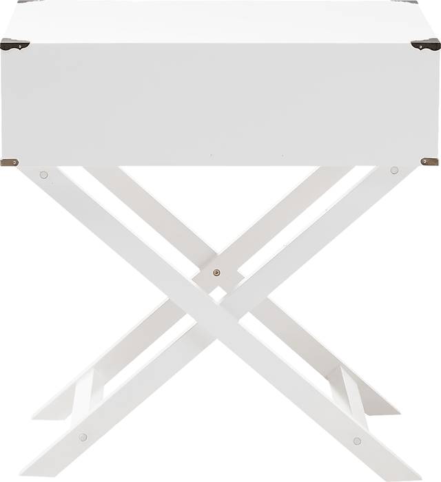 Tidustries White End Table - Thumbnail - Image 4