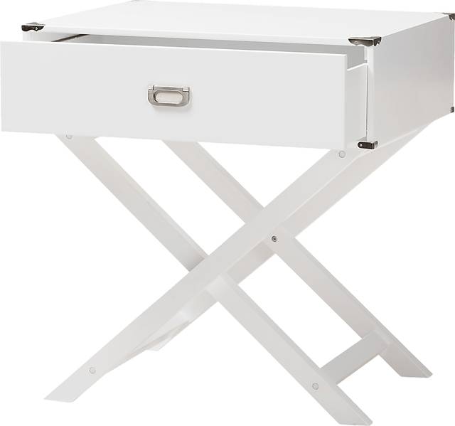 Tidustries White End Table - Thumbnail - Image 5