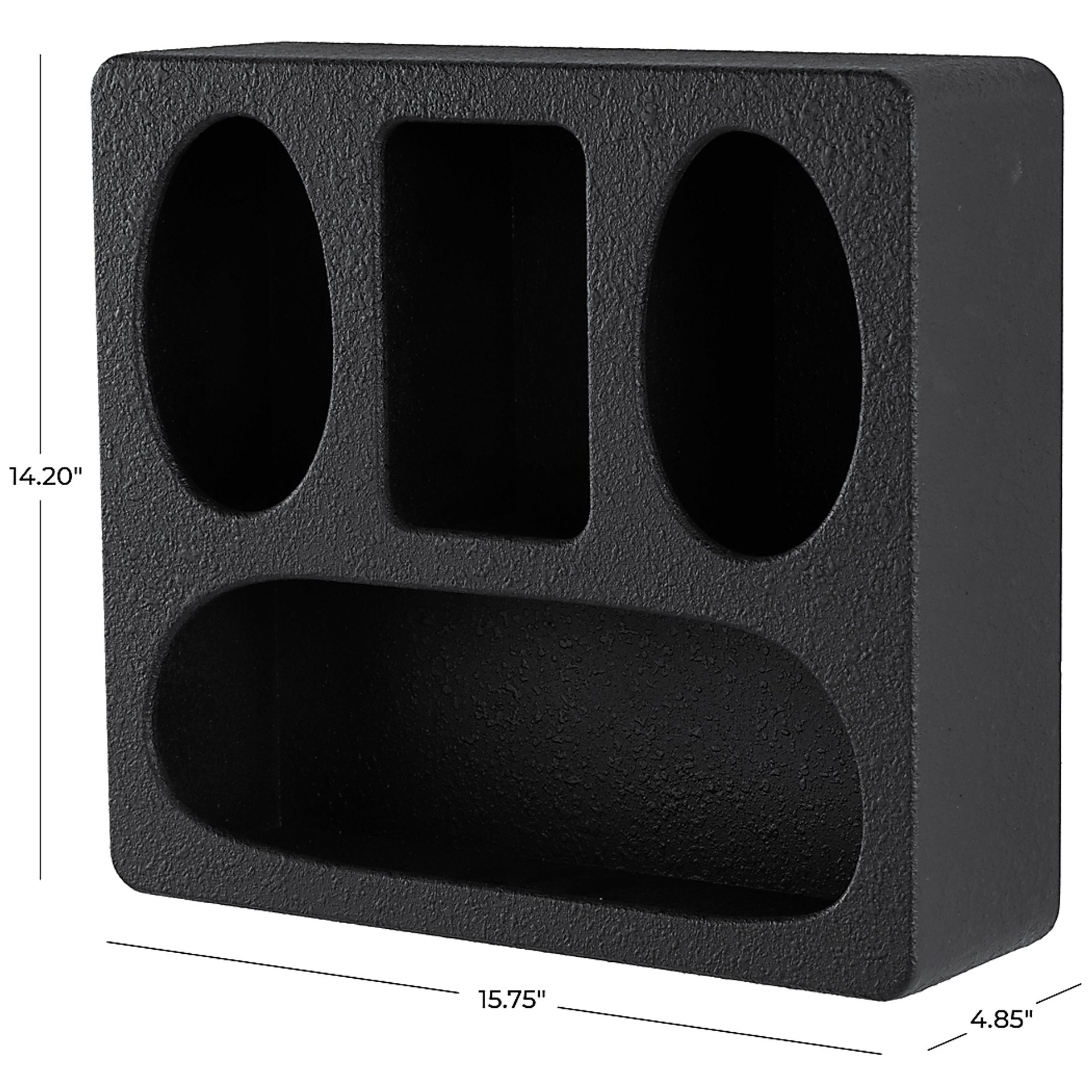 Tidustry Black Wall Shelf - Image 7