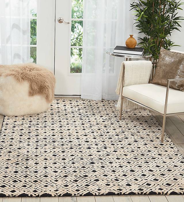 Tiersa Beige 5'3 x 7'4 Rug - Thumbnail - Image 4