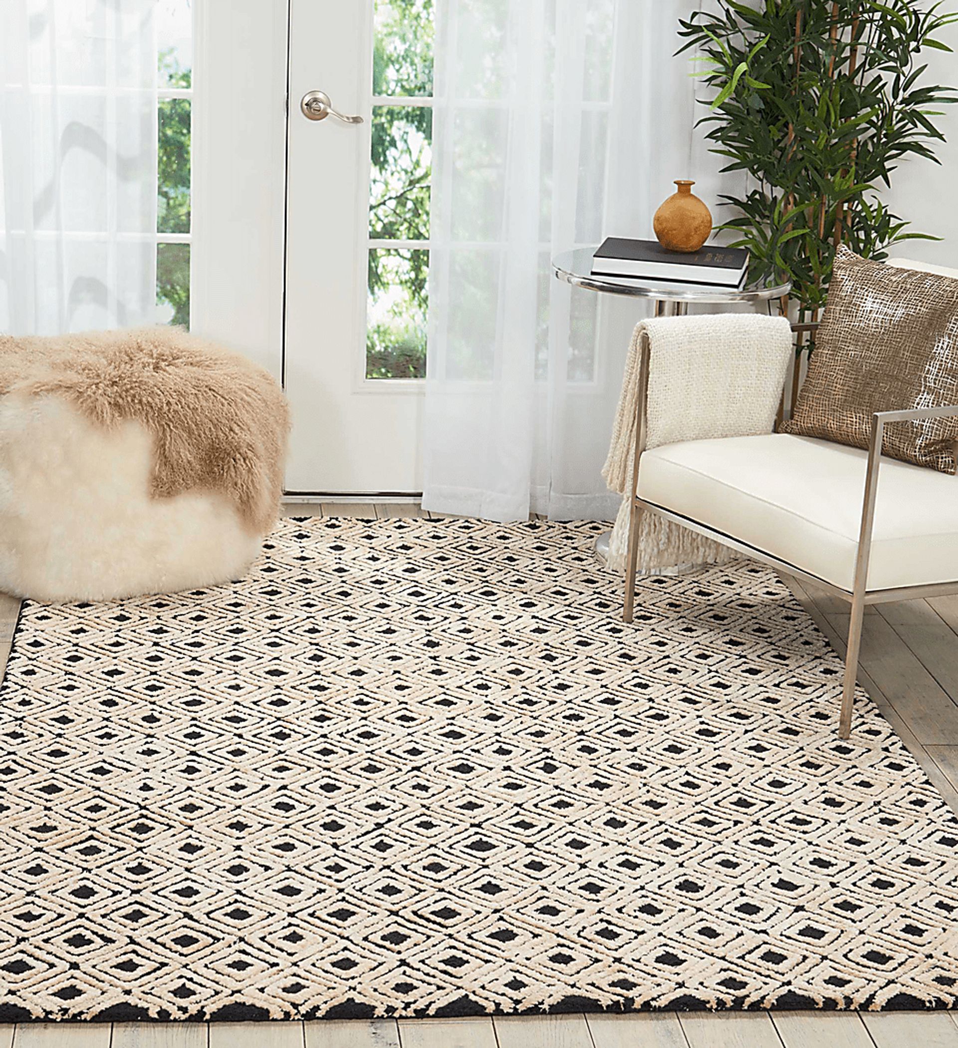 Tiersa Beige 5'3 x 7'4 Rug - Image 4