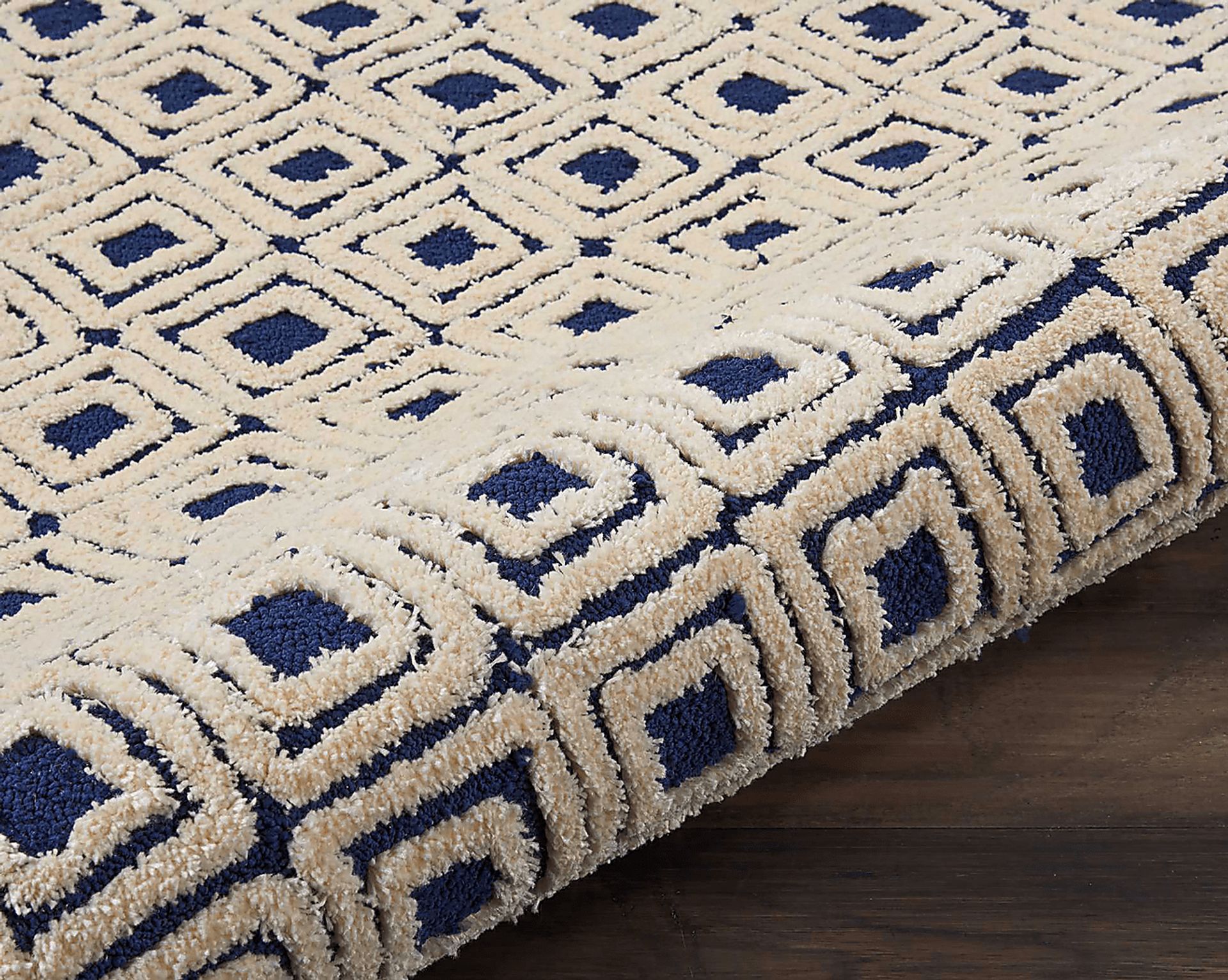 Tiersa Ivory 2'3 x 7'6 Runner Rug - Image 3